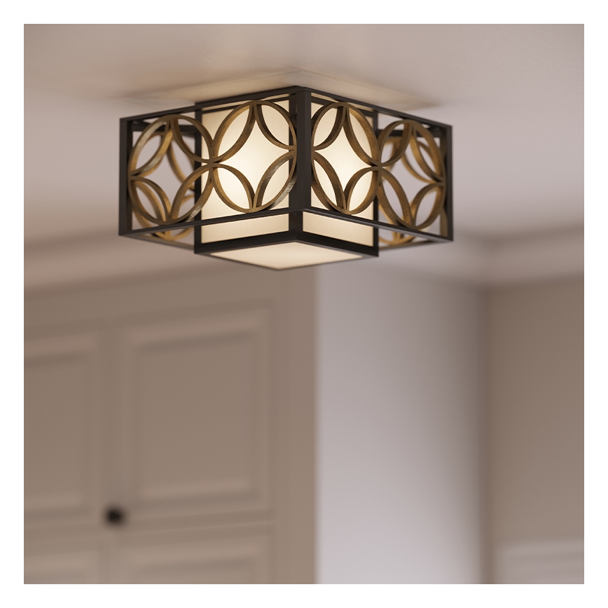 Elstead FE-REMY-F - Φωτιστικό οροφής REMY 2xE27/60W/230V