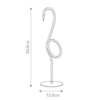 Elstead - LED Επιτραπέζιο φωτιστικό FLAMINGO LED/6W/230V 3000K ροζ