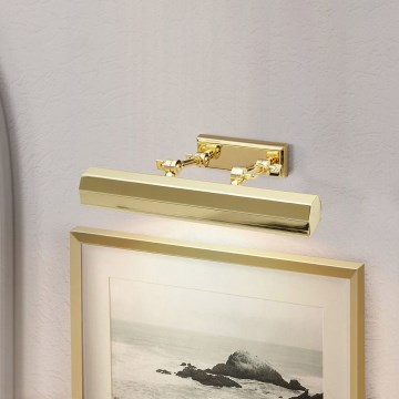 Elstead - Φωτιστικό πίνακα CHAWTON 2xE14/40W/230V χρυσό