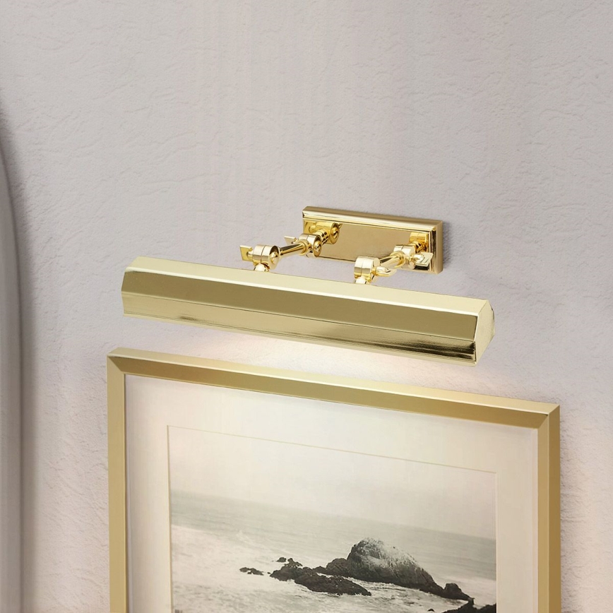 Elstead - Φωτιστικό πίνακα CHAWTON 2xE14/40W/230V χρυσό