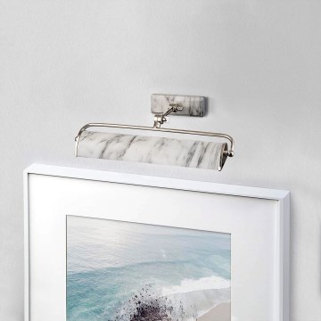 Elstead -Φωτιστικό πίνακα WINCHFIELD 2xE14/40W/230V μάρμαρο