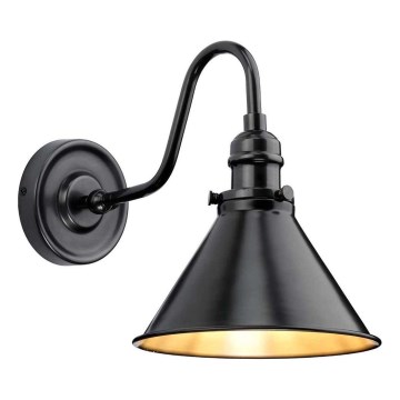 Elstead - Φωτιστικό τοίχου PROVENCE 1xE27/60W/230V μαύρο