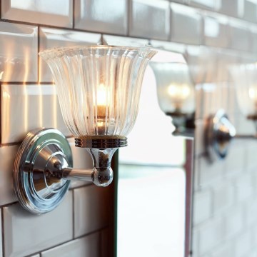 Elstead - Φωτιστικό τοίχου μπάνιου LED AUSTEN 1xG9/3W/230V 3000K IP44