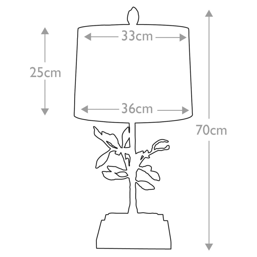 Elstead - Eπιτραπέζιο φωτιστικό AUDUBON PARK 1xE27/60W/230V