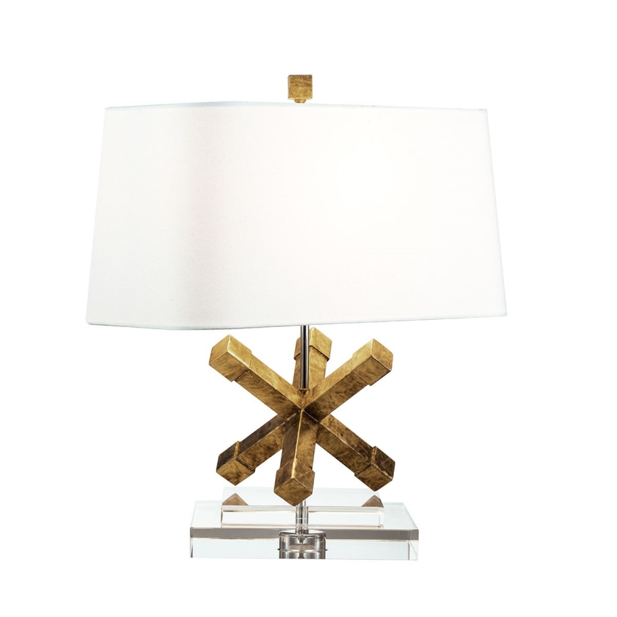 Elstead - Eπιτραπέζιο φωτιστικό JACKSON SQUARE 1xE27/60W/230V