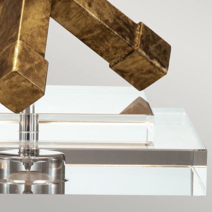 Elstead - Eπιτραπέζιο φωτιστικό JACKSON SQUARE 1xE27/60W/230V