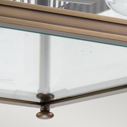 Elstead - Φωτιστικό οροφής εξωτερικού χώρου HOLBORN 2xE27/60W/230V IP44