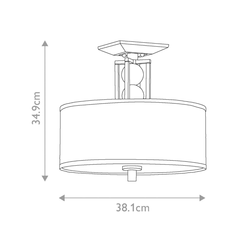 Elstead KL-CELESTIAL-SF -Πλαφονιέρα οροφής πολύφωτο CELESTIAL 3xE27/100W/230V