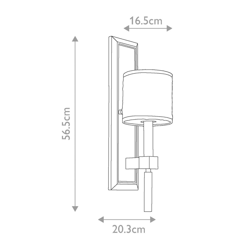 Elstead KL-CELESTIAL1 - φωτιστικό τοίχου CELESTIAL 1xE14/60W/230V