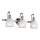 Elstead KL-CORA3-BATH - LED Επιτοίχιο φωτιστικό μπάνιου CORA 3xG9/3W/230V IP44