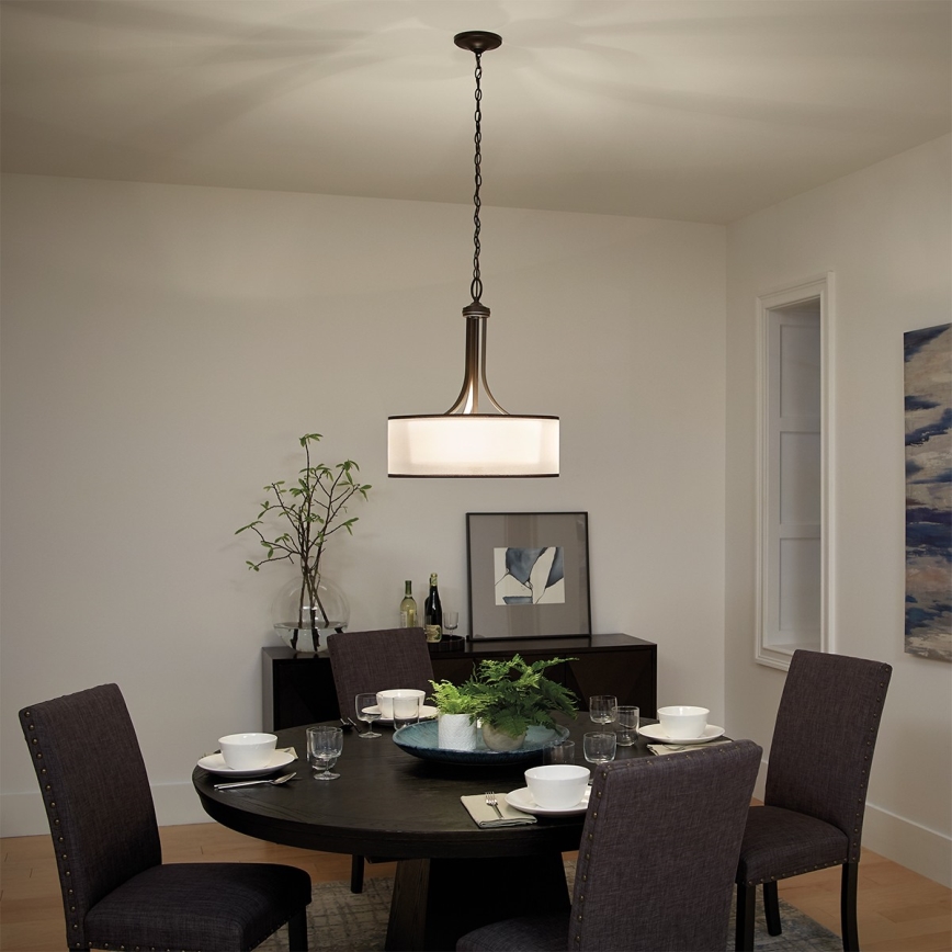 Elstead KL-LACEY-P-L-MB - Πολύφωτο κρεμαστό LACEY 4xE27/60W/230V
