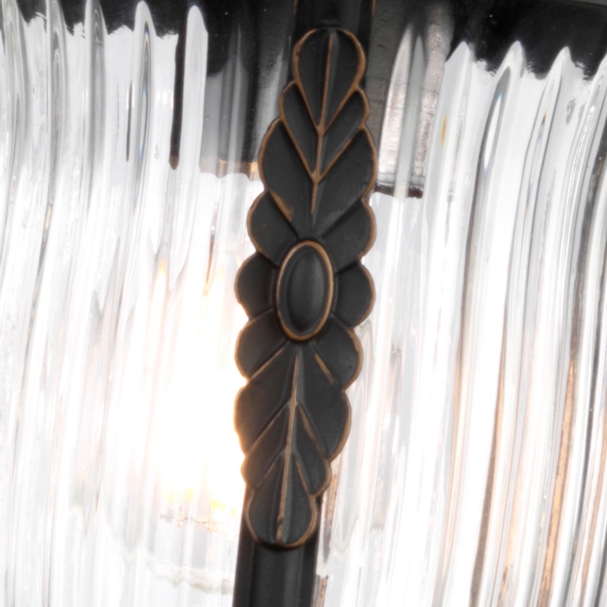 Elstead KL-LUVERNE2-M - Επιτοίχιο φωτιστικό εξωτερικού χώρου LUVERNE 1xE27/100W/230V IP44