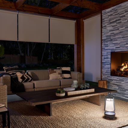 Elstead - Εξωτερικό φωτιστικό με ηχείο LYNDON 3W/230V IP44 8800 mAh