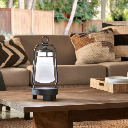 Elstead - Λάμπα εξωτερικού χώρου με ηχείο LYNDON 3W/230V IP44 8800 mAh