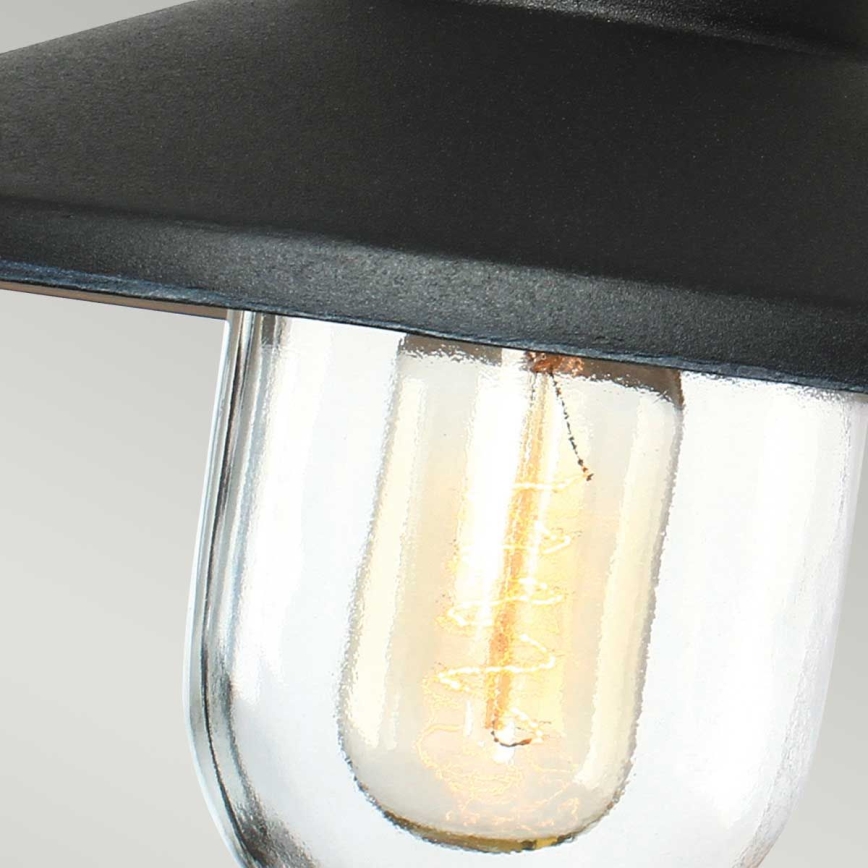 Elstead - Φωτιστικό εξωτερικού χώρου KLAMPENBORG 1xE27/60W/230V IP44 μαύρο