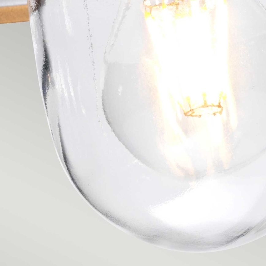 Elstead - Εξωτερικός πολυέλαιος με αλυσίδα KLAMPENBORG 1xE27/60W/230V IP44 ματ χρώμιο