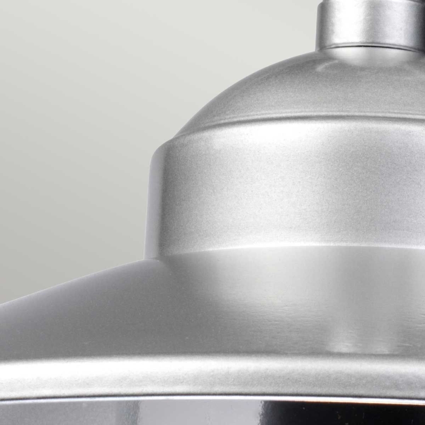 Elstead - Εξωτερικός πολυέλαιος με αλυσίδα KLAMPENBORG 1xE27/60W/230V IP44 ματ χρώμιο