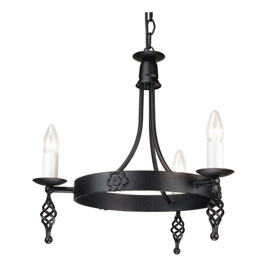 Elstead - Κρεμαστό φωτιστικό οροφής BELFRY 3xE14/60W/230V