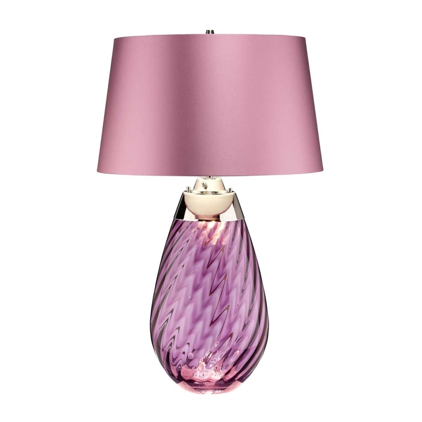 Elstead - Επιτραπέζιο φωτιστικό LED LENA 1xE27/40W/230V + 1xGU10/7W 74 cm ροζ