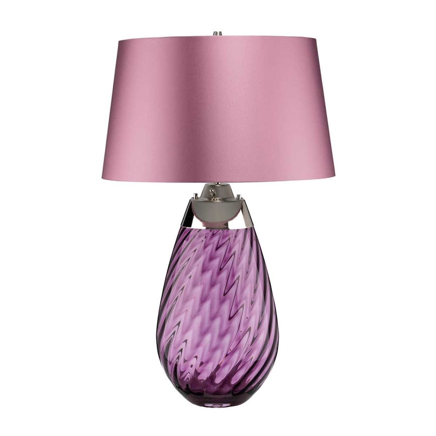Elstead - Επιτραπέζιο φωτιστικό LED LENA 1xE27/40W/230V + 1xGU10/7W 74 cm ροζ