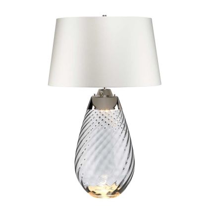 Elstead - Επιτραπέζιο φωτιστικό LED LENA 1xE27/40W/230V + 1xGU10/7W 74 cm λευκό