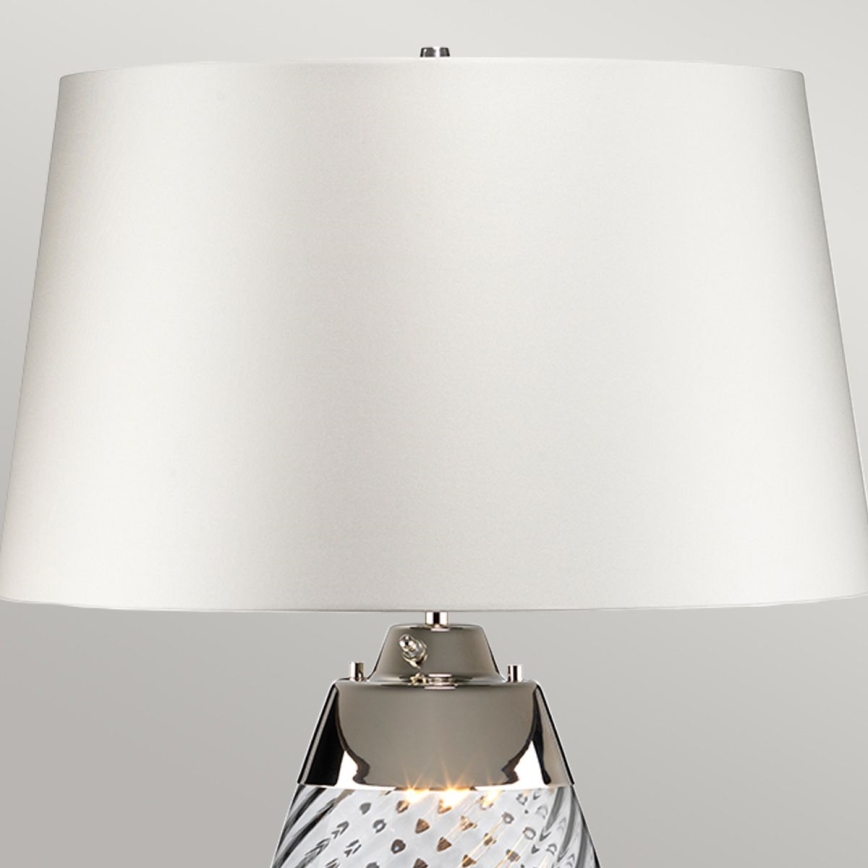 Elstead - Επιτραπέζιο φωτιστικό LED LENA 1xE27/40W/230V + 1xGU10/7W 74 cm λευκό