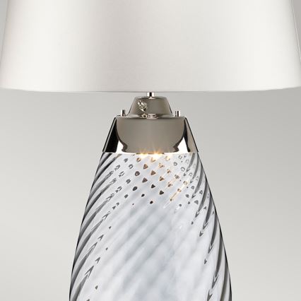 Elstead - Επιτραπέζιο φωτιστικό LED LENA 1xE27/40W/230V + 1xGU10/7W 74 cm λευκό