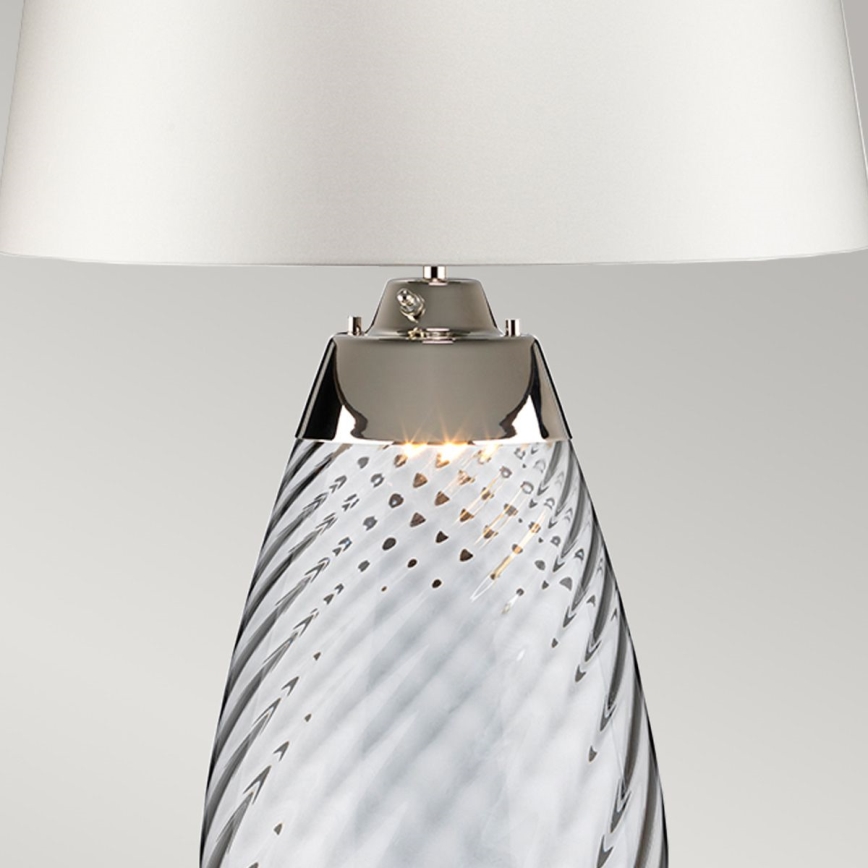 Elstead - Επιτραπέζιο φωτιστικό LED LENA 1xE27/40W/230V + 1xGU10/7W 74 cm λευκό