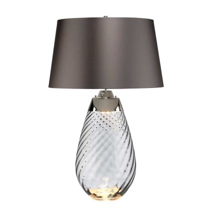Elstead - Επιτραπέζιο φωτιστικό LED LENA 1xE27/40W/230V + 1xGU10/7W 74 cm γκρι