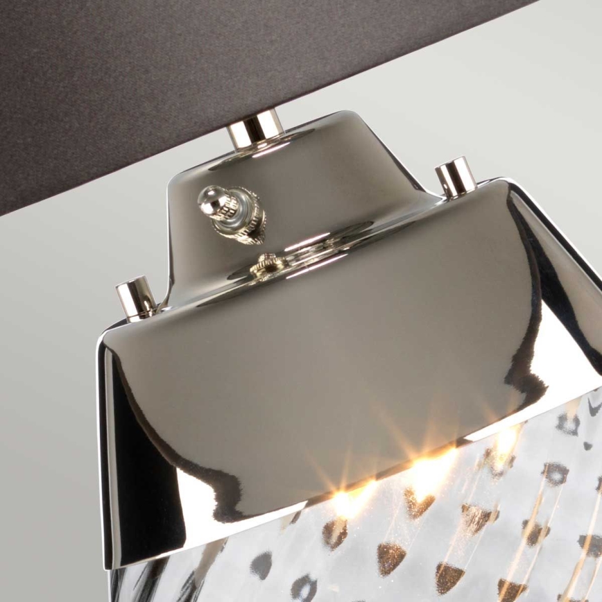 Elstead - Επιτραπέζιο φωτιστικό LED LENA 1xE27/40W/230V + 1xGU10/7W 74 cm γκρι