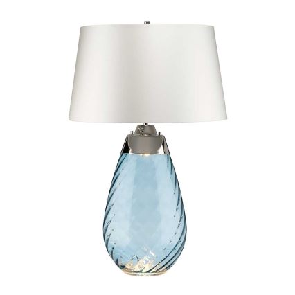 Elstead - Επιτραπέζιο φωτιστικό LED LENA 1xE27/40W/230V + 1xGU10/7W 74 cm μπλε/λευκό