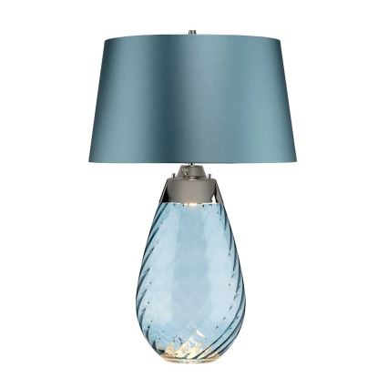 Elstead - Επιτραπέζιο φωτιστικό LED LENA 1xE27/40W/230V + 1xGU10/7W 74 cm μπλε