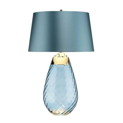 Elstead - Επιτραπέζιο φωτιστικό LED LENA 1xE27/40W/230V + 1xGU10/7W 74 cm μπλε