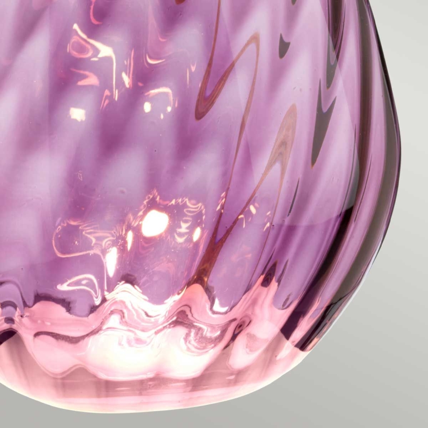 Elstead - Επιτραπέζιο φωτιστικό LED LENA 1xE27/60W/230V + 1xGU10/7W 60,5 cm ροζ