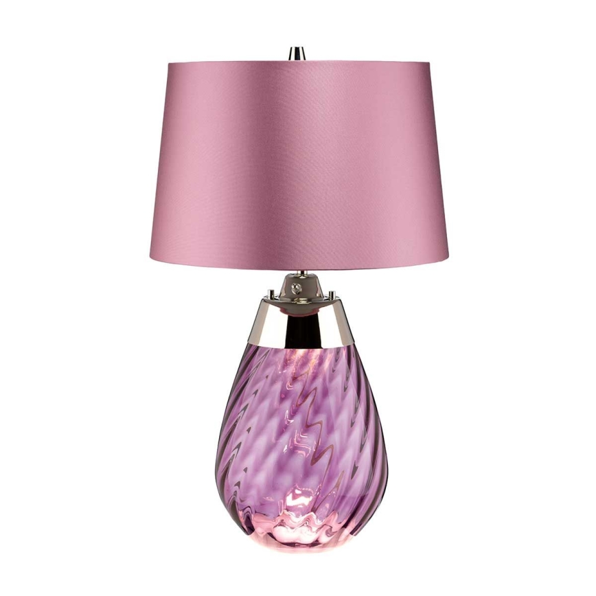 Elstead - Επιτραπέζιο φωτιστικό LED LENA 1xE27/60W/230V + 1xGU10/7W 60,5 cm ροζ