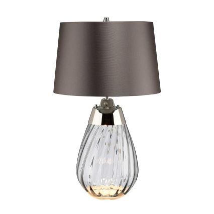 Elstead - Επιτραπέζιο φωτιστικό LED LENA 1xE27/60W/230V + 1xGU10/7W 60,5 cm γκρι