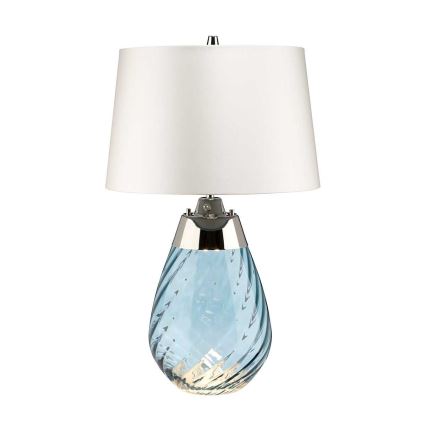 Elstead - Επιτραπέζιο φωτιστικό LED LENA 1xE27/60W/230V + 1xGU10/7W 60,5cm μπλε/λευκό