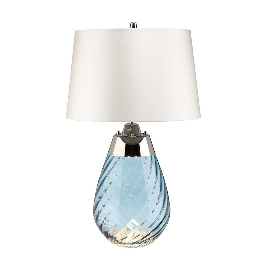 Elstead - Επιτραπέζιο φωτιστικό LED LENA 1xE27/60W/230V + 1xGU10/7W 60,5cm μπλε/λευκό