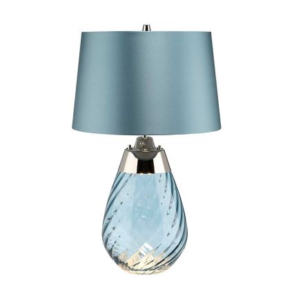 Elstead - Επιτραπέζιο φωτιστικό LED LENA 1xE27/60W/230V + 1xGU10/7W 60,5 cm μπλε