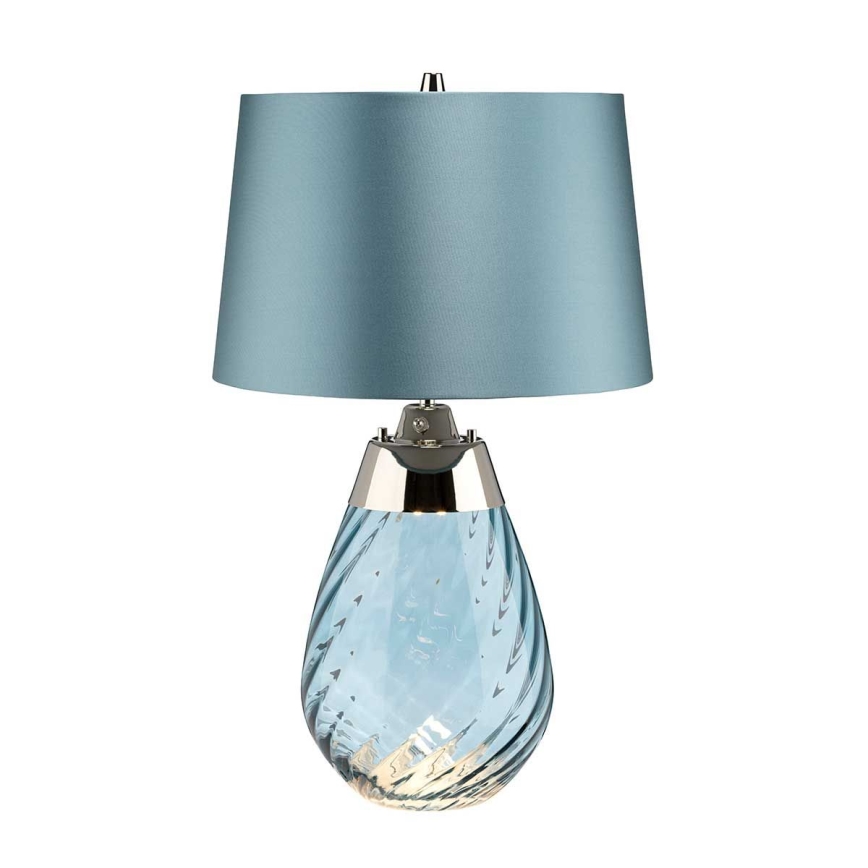 Elstead - Επιτραπέζιο φωτιστικό LED LENA 1xE27/60W/230V + 1xGU10/7W 60,5 cm μπλε