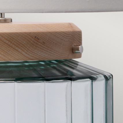 Elstead - Eπιτραπέζιο φωτιστικό LUGA 1xE27/60W/230V
