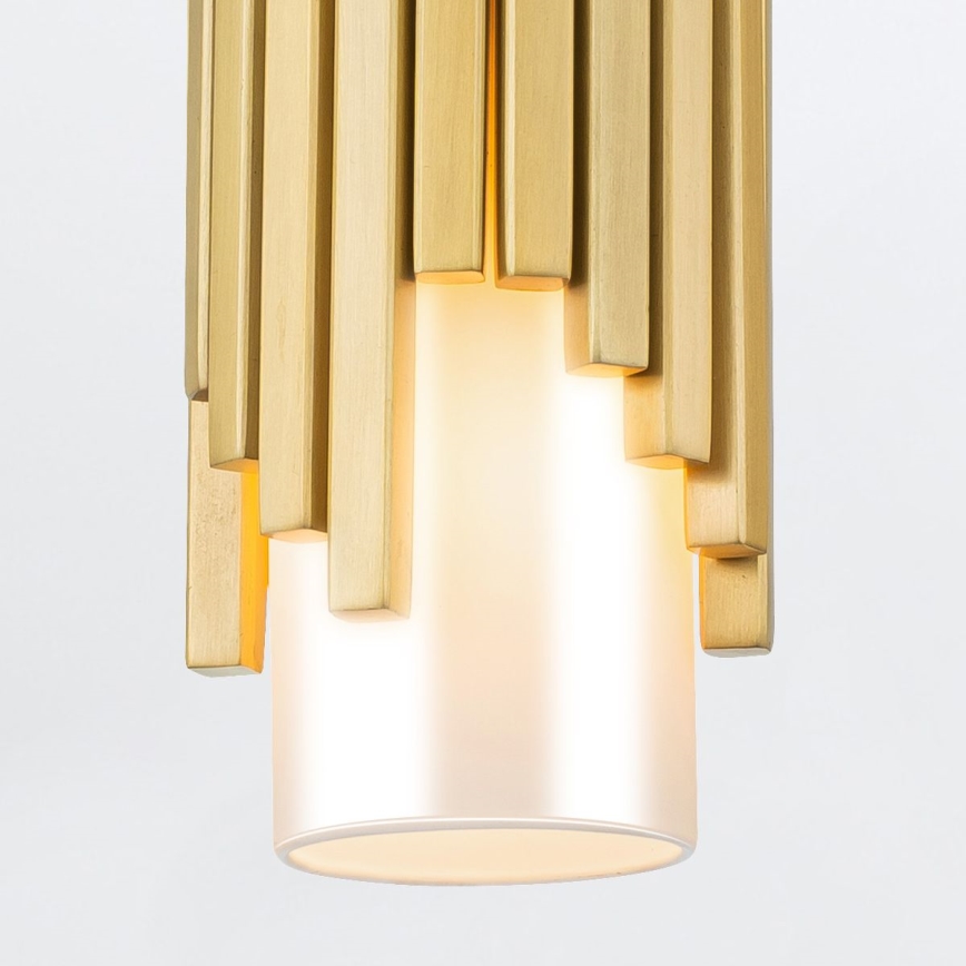 Elstead - Κρεμαστό φωτιστικό σε ράβδο MARVELE 1xE14/40W/230V χρυσό