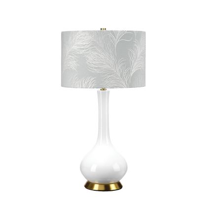 Elstead - Eπιτραπέζιο φωτιστικό MILO 1xE27/60W/230V γκρι