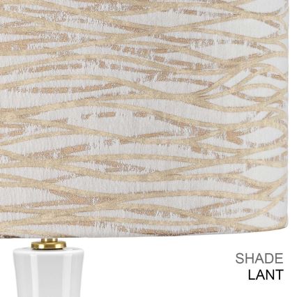 Elstead - Eπιτραπέζιο φωτιστικό MILO 1xE27/60W/230V μπεζ