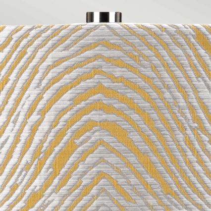 Elstead - Eπιτραπέζιο φωτιστικό MILO 1xE27/60W/230V γκρι/χρυσό