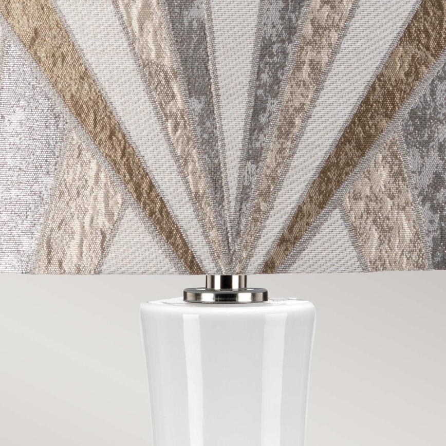 Elstead - Eπιτραπέζιο φωτιστικό MILO 1xE27/60W/230V γκρι/καφέ