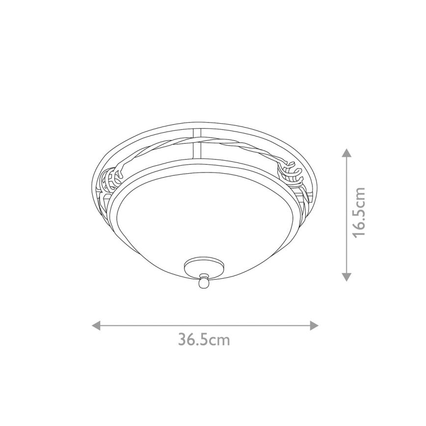 Elstead - Φωτιστικό οροφής PEMBROKE 2xE27/60W/230V