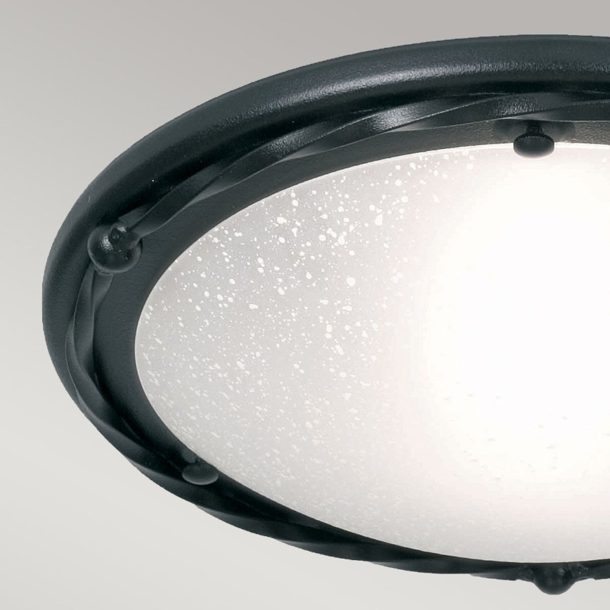 Elstead - Φωτιστικό οροφής PEMBROKE 1xE27/60W/230V μαύρο