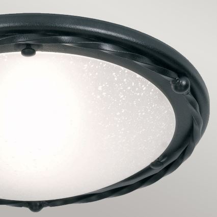 Elstead - Φωτιστικό οροφής PEMBROKE 1xE27/60W/230V μαύρο