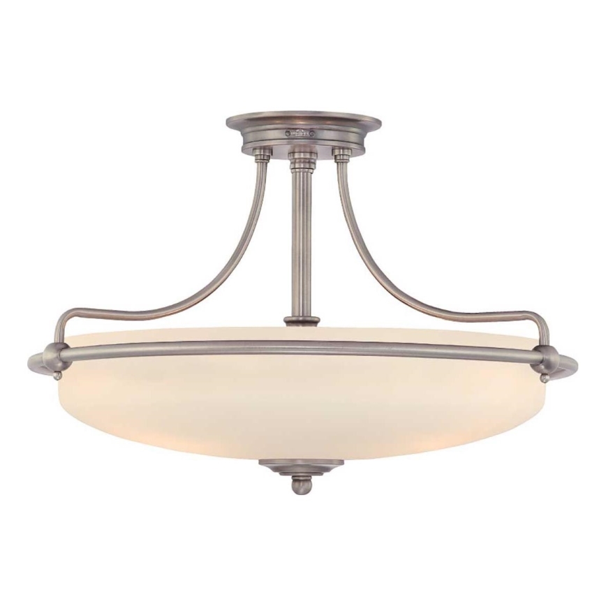 Elstead - Πλαφονιέρα οροφής GRIFFIN 4xE27/100W/230V ματ χρώμιο